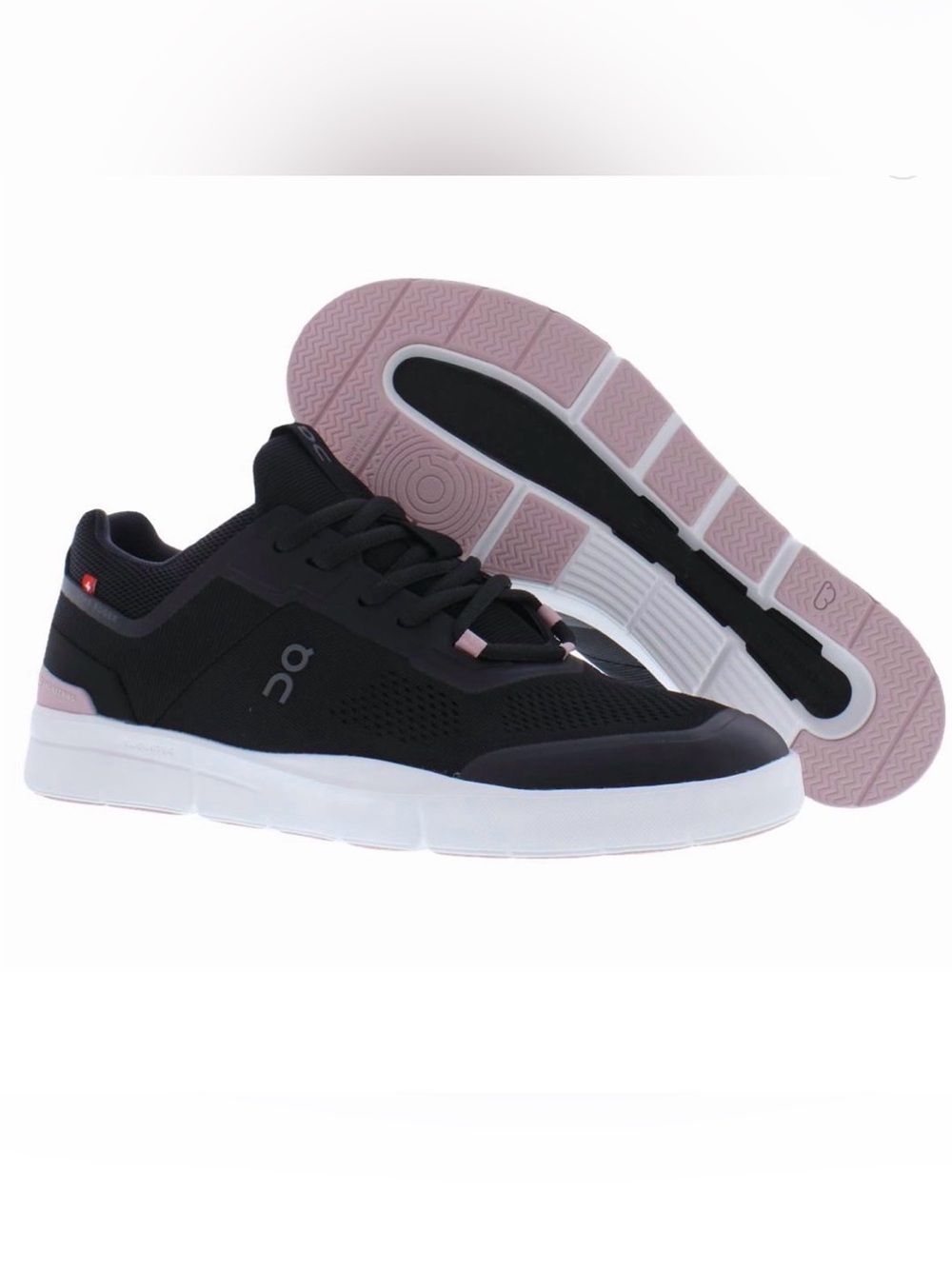 On The Roger Spin "Black/Zephyr" sneakers